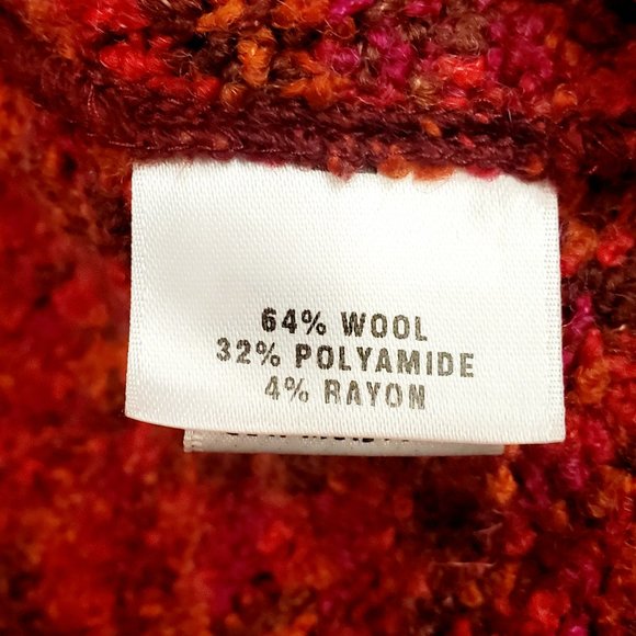 St John Sport Wool Blend Knit Cardigan Sz Medium - Picture 9 of 11